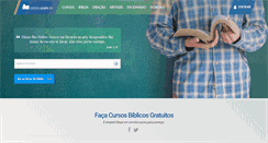 Desktop Screenshot of biblia.com.br