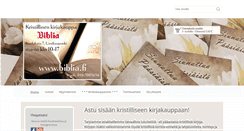 Desktop Screenshot of biblia.fi